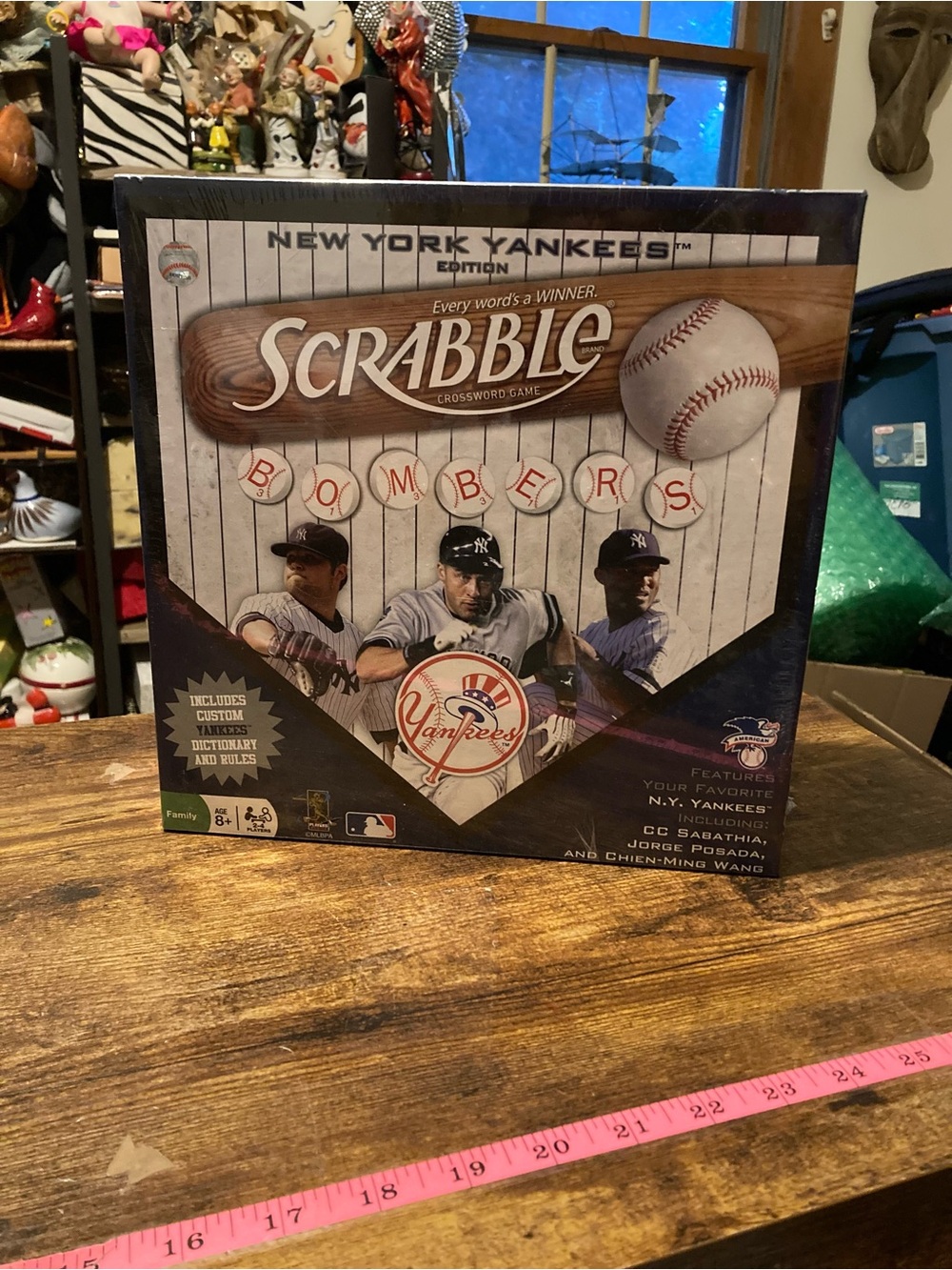 New/sealed New York Yankees scrabble game